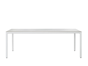 ILLUM - Rectangular ceramic garden table - Table by TRIBÙ