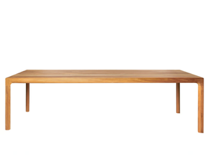 ILLUM - Rectangular teak dining table - Table by TRIBÙ