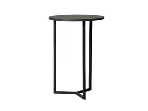 NATAL ALU X - Round powder coated aluminium high side table - Side table by TRIBÙ