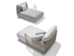 NODI - Fabric Garden daybed - Sofa by TRIBÙ