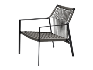 NODI - Garden Canax® lounge chair with armrests - Armchair by TRIBÙ
