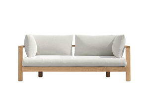 PURE - 2 seater fabric garden sofa - Sofa by TRIBÙ