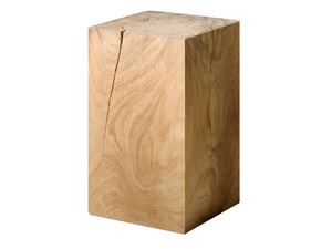 ROOTS - Square teak coffee table - Side table by TRIBÙ