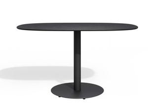 T-TABLE - Oval ceramic garden table - Table by TRIBÙ