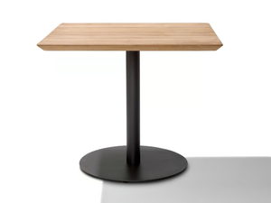 T-TABLE - Square teak garden table - Table by TRIBÙ
