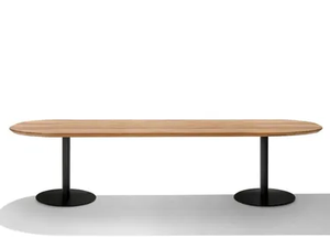 T-TABLE - Teak garden table - Table by TRIBÙ