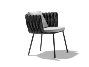 TOSCA - Dining chair with armrests - Chair by TRIBÙ