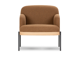 ABISKO - Fabric easy chair with armrests - Armchair by True Design