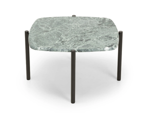 BLADE COFFEE - Low square marble coffee table - Coffee table by True Design