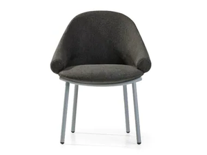 FENDER FD 4090 - Upholstered fabric chair with armrests - Chair by True Design