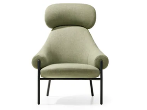 FENDER FD 8090 - Fabric armchair with headrest - Armchair by True Design