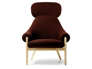 FENDER FD 8094 - Fabric armchair with headrest - Armchair by True Design