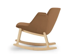 HIVE - Rocking fabric easy chair with armrests - Armchair by True Design