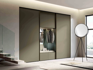 Combined wardrobe - Built-in sectional wooden wardrobe - wardrobe by TUMIDEI