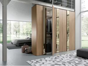 CONFIGURATION 375 - Wardrobe with hinged doors - wardrobe by TUMIDEI