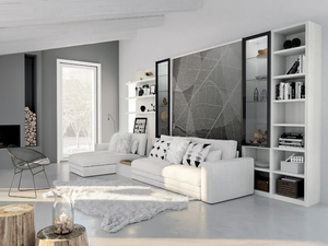 ON-OFF CONFIGURATION 262 - Storage wall with fold-away bed - Cabinet by TUMIDEI