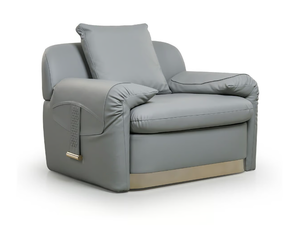 ECLIPSE - Leather armchair with armrests - Armchair by Turri