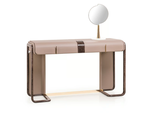 ECLIPSE - Leather dressing table - Table by Turri
