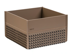 ECLIPSE - Tanned leather jewel box / pin tray - Styling by Turri