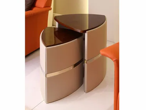 MADISON - Triangular side table - Coffee table by Turri