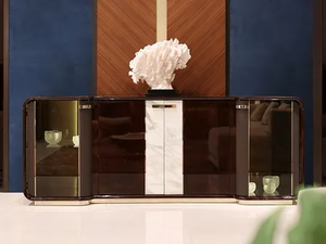 MADISON - Wooden sideboard with doors - Cabinet by Turri