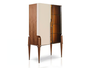 MELTING LIGHT - Wooden display cabinet - Cabinet by Turri
