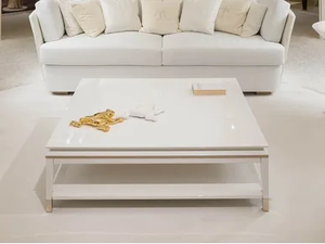 NOIR - Square low bistro side table - Coffee table by Turri