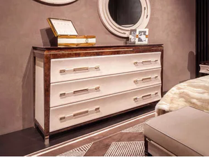 NOIR - Wooden chest of drawers - drawer by Turri