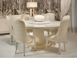 NUMERO TRE - Table with Lazy Susan - Table by Turri
