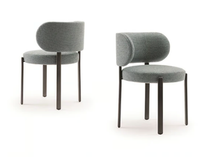 ROMA - Fabric chair - Chair by Turri