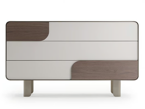 SOUL - Wooden chest of drawers - drawer by Turri