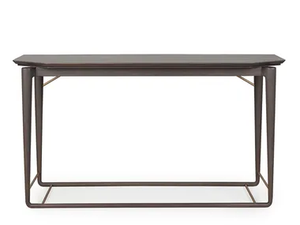 VINE - Rectangular solid wood console table - Console by Turri