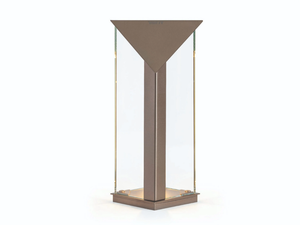 ZERO - Metal and glass table lamp - Table lamp by Turri
