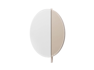 ZERO - Round wall-mounted metal mirror - Accessories by Turri