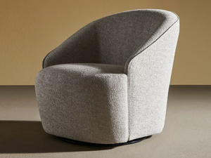 JOLIE - Swivel fabric armchair - Armchair by Twils