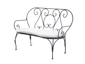 AURORA - 2 seater iron garden sofa - Sofa by Unopiù