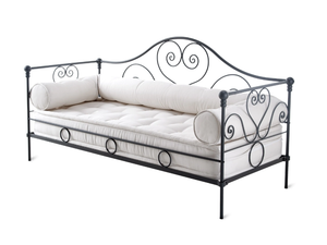 AURORA - Garden sofa in iron and acrylic fabric - Sofa by Unopiù