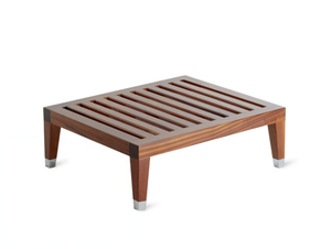C'EST LA VIE - Mahogany coffee table / garden pouf - Pouf by Unopiù