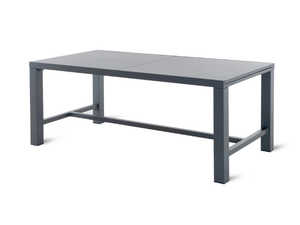 CONRAD - Extending rectangular iron table - Table by Unopiù