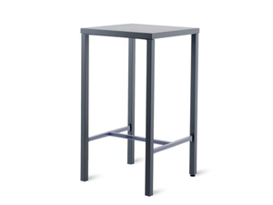 CONRAD - Square iron high table - Table by Unopiù