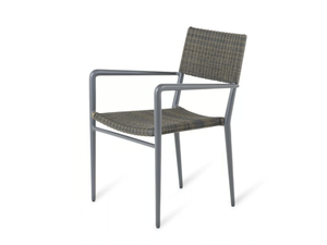 EXPERIENCE - Stackable WaProLace® chair with armrests - Chair by Unopiù