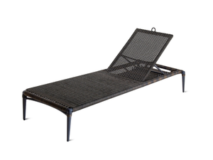 EXPERIENCE - Stackable WaProLace® sun lounger - Outdoor furniture by Unopiù