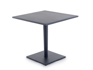 LUCE - Folding square aluminium table - Table by Unopiù