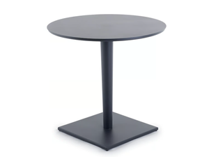LUCE - Round aluminium garden table - Table by Unopiù