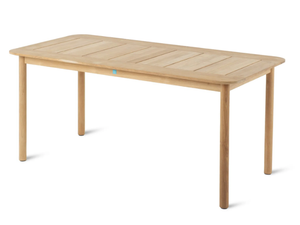 PEVERO - Rectangular teak garden table - Table by Unopiù