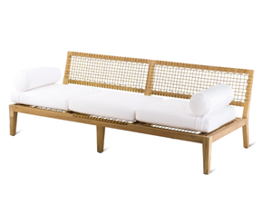 SYNTHESIS - Teak garden sofa / sun lounger - Sofa by Unopiù
