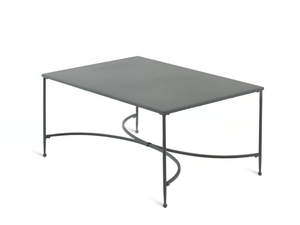 TOSCANA - Rectangular iron garden side table - Side table by Unopiù