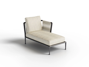 TREBLE - Metal Garden daybed - Sofa by Unopiù