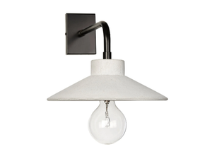 STRADA - Concrete wall lamp with fixed arm - Wall lamp by URBI et ORBI
