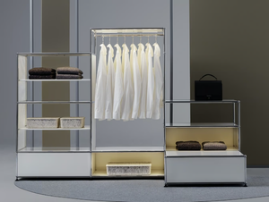 USM HALLER E - Sectional custom walk-in wardrobe - wardrobe by USM